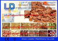 Breakfast Cereal Corn Flakes Making Machine Drying / Packing Snacks