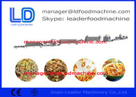 PLC Corn Flakes Making Machine , 3 Phase / 380v / 50HZ Breakfast Cereal Machinery