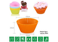 Food Grade Baking Essentials Silicone Cake Molds / Silicone Cupcake Mould