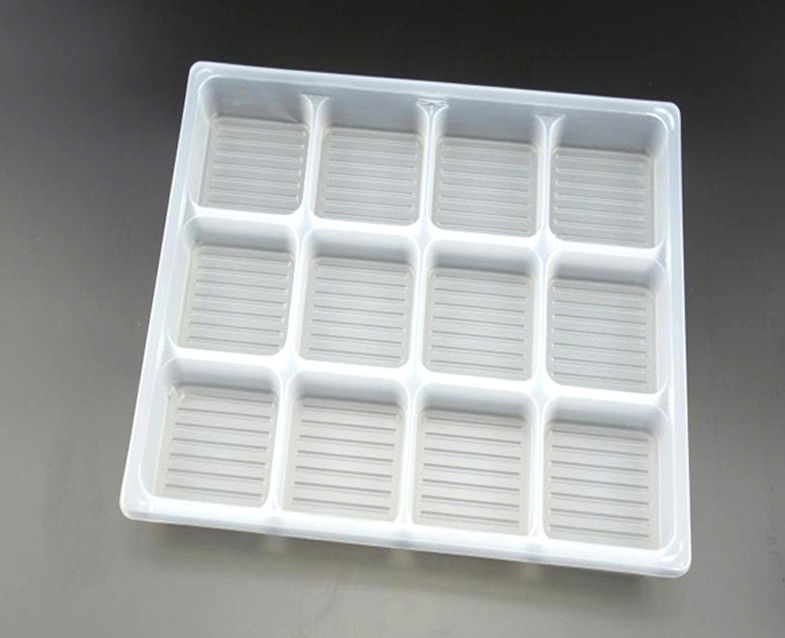 12 Holes Steamed Bun Tray Clear Plastic Egg Cartons Plastic For Store