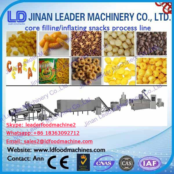 Automatic Puffed Snack Feed Machine Twin Screw Extruder For Pellet