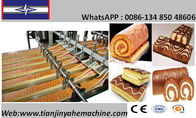 Stainelss Steel Made Automatic Swiss Roll Cake Production Line