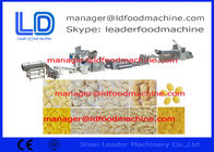 Breakfast Cereals 3D Snack Pellet Food Making Machine Mixing / Drying / Frying Raw Starch