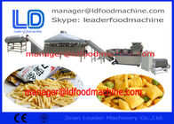 3D pellet / waved chip Fried Snacks Making machine Potato / Corn Starch raw processing