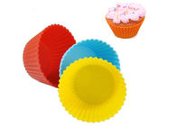 Food Grade Baking Essentials Silicone Cake Molds / Silicone Cupcake Mould