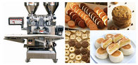 2 Horizontal Hoppers Cookie Making Machine for Rolled Pies , Biscuit Maker Machine