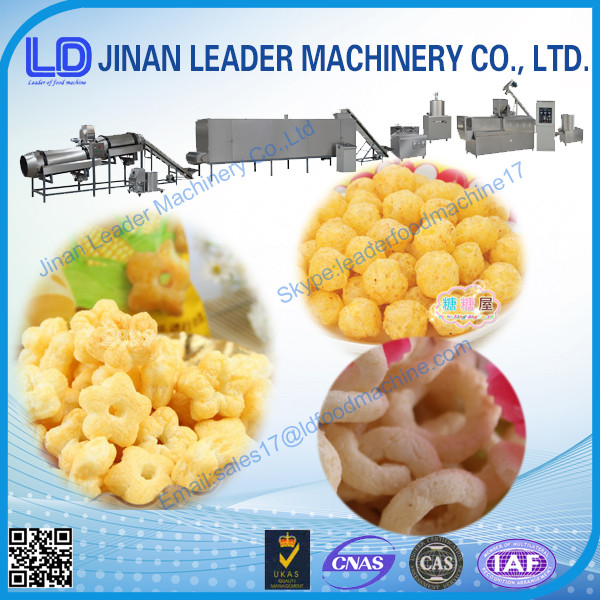 Twin Screw Extruder Wheat Rice Food Snacks Machine For Pellet , Easy Operation