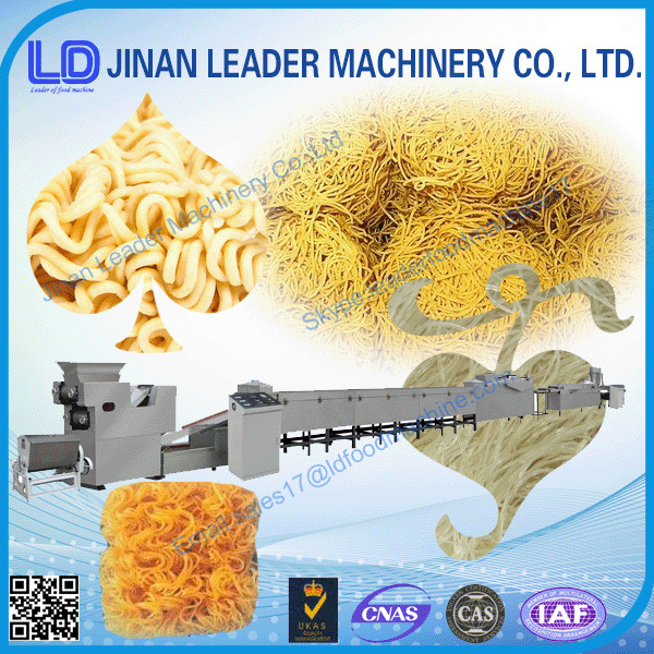 Electric Heating 10kw Instant Noodle Production Line Easy Operation