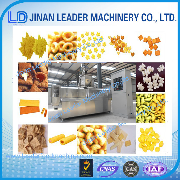 Automatic Corn Rice Cheese Puffing Snacks Food Process Equipment