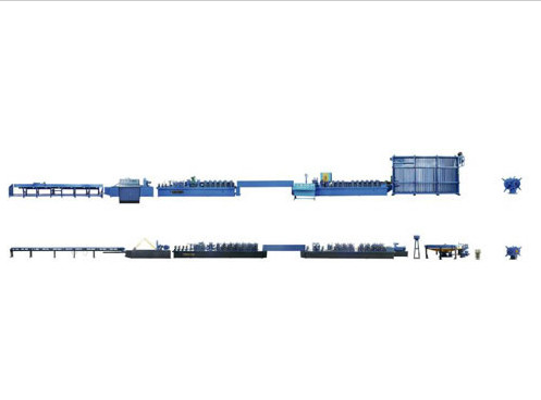 High Precision Steel API Pipe Welding Machine , Pipe Production Line