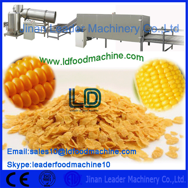 Electric Automatic Corn Flakes Machine Stainless Steel With 3 Phase