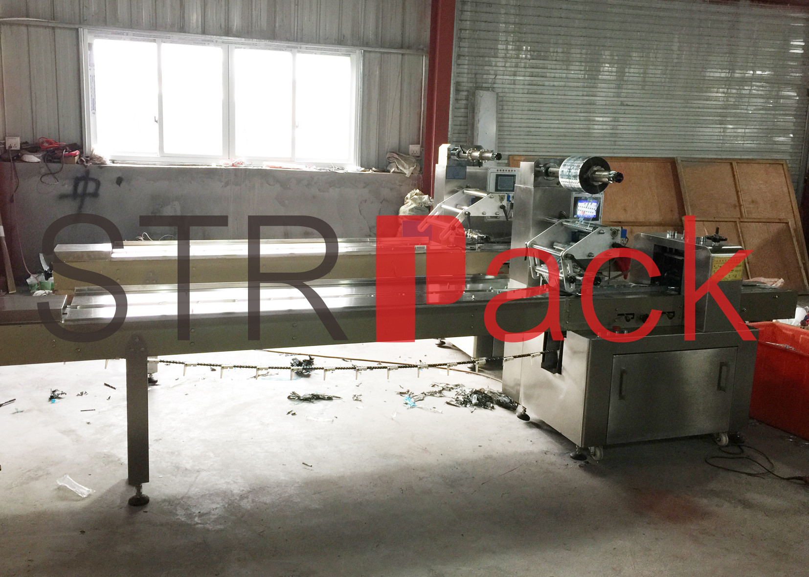 Pillow Packaging Machine for cake moon Soild food bread and dailynecessities