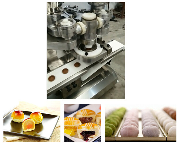Multifunction Automatic  Encrusting and Forming Machine for Sticky Rice